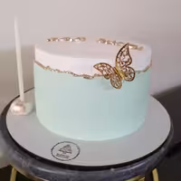 کیک دخترونه سبز ادامسی 