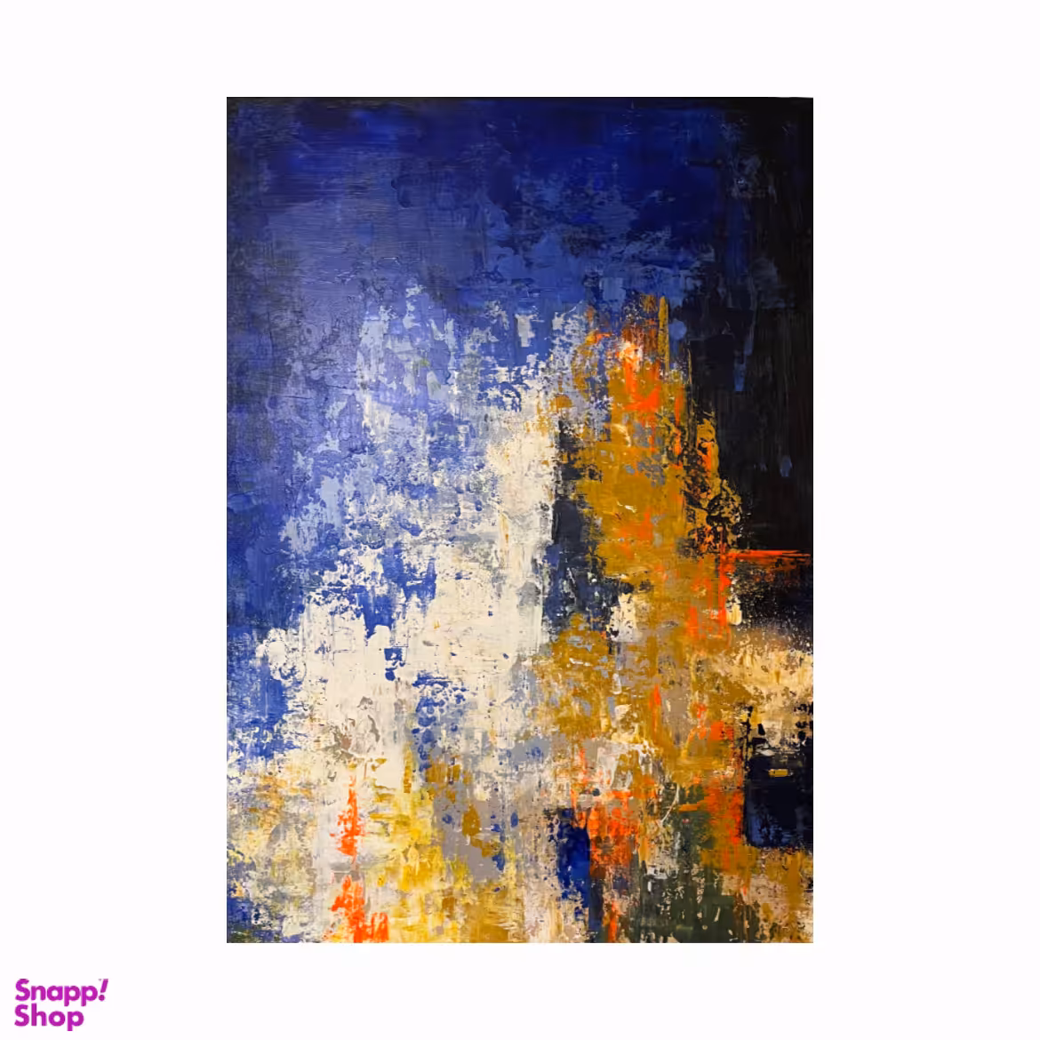 تابلو نقاشی طرح آبستره مدل A19