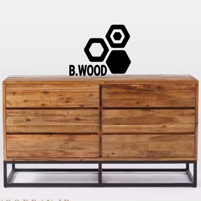 دراور چوب و فلز روستیک    کد D2