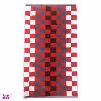 حوله دستی ماندگار طرح شطرنجی سایز 80×40 سانتی متر