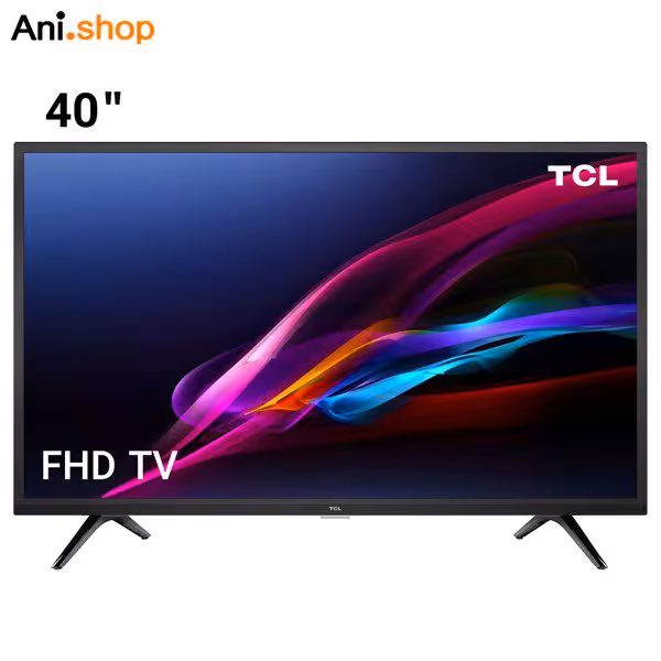 تلویزیون ال ای دی هوشمند 40اینچ TCL مدل 40D3000i مشکی کد 110