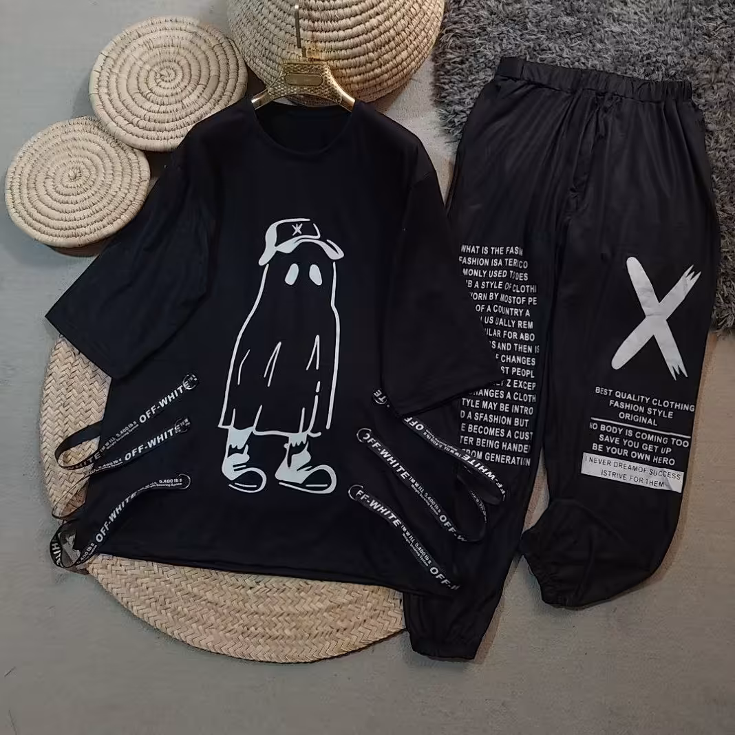 ست لانگ روح و شلوار