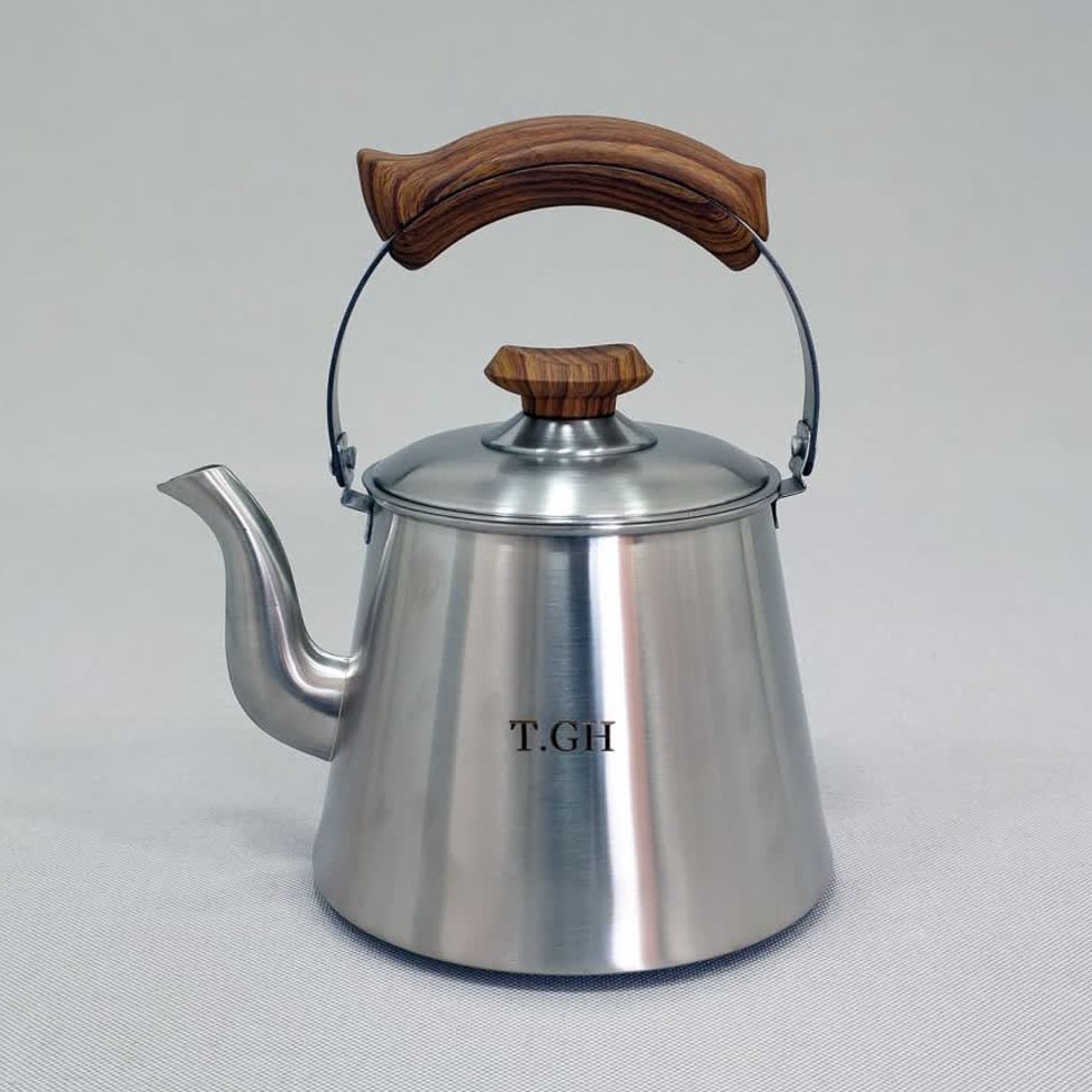 کتری استیل کف چدن قیطاسی 2.5 لیتر TGH کد 30807 با ارسال رایگان