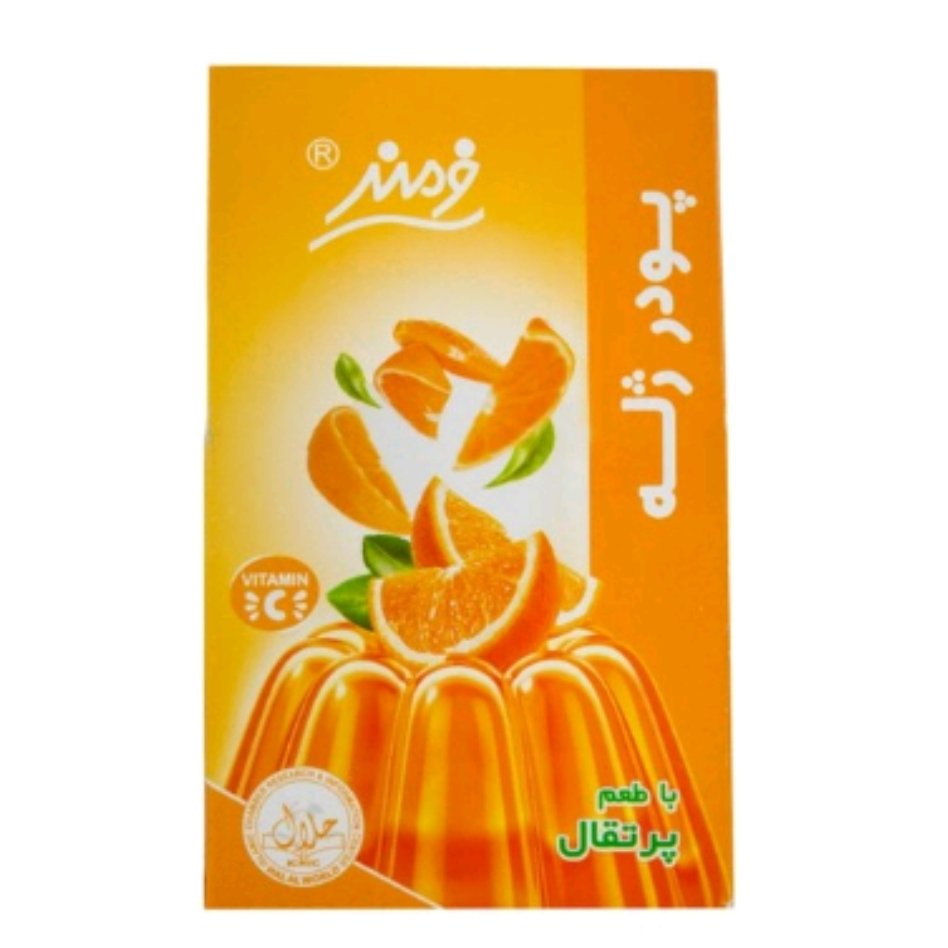 ژله با طعم پرتقال