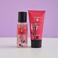 ست لوسیون و بادی اسپلش وی وی لاو رایحه amazing red