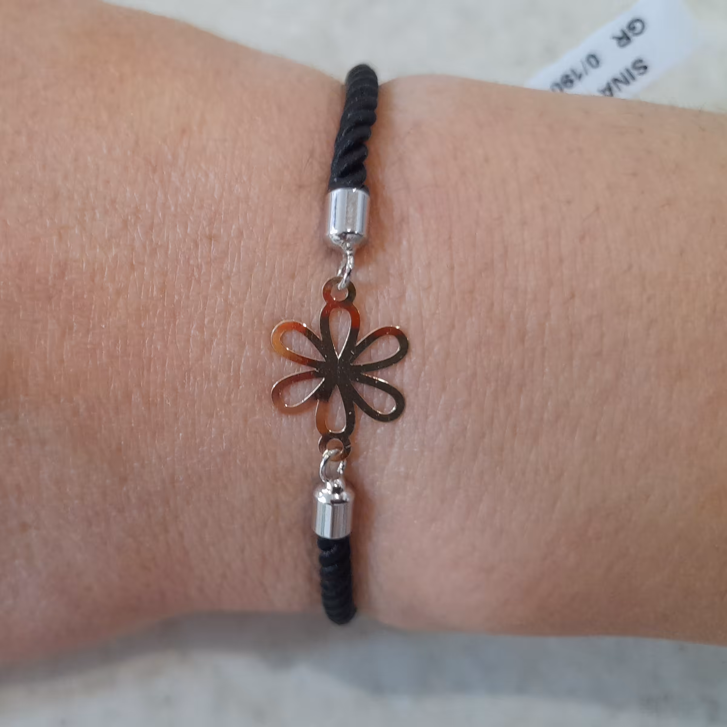 دستبند طلا 18 عیار بند آسانسوری 190سوتی