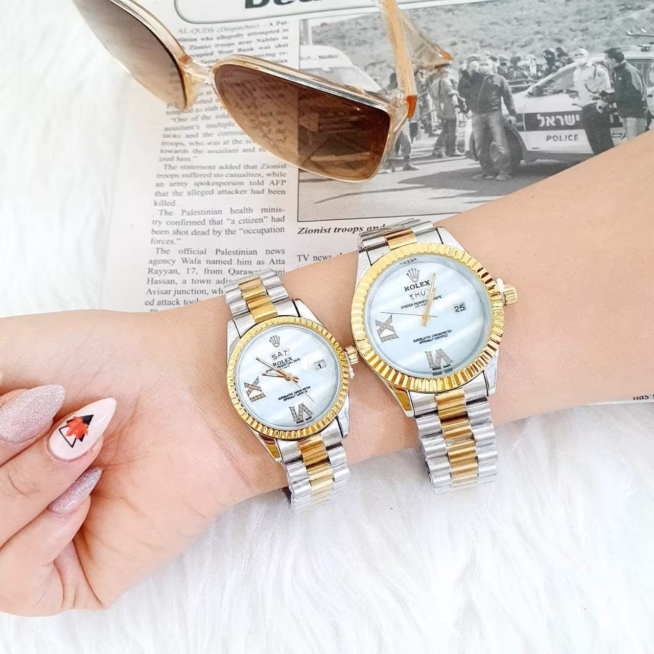 ساعت رولکس تکی زنانه و مردانه خاص و شیک