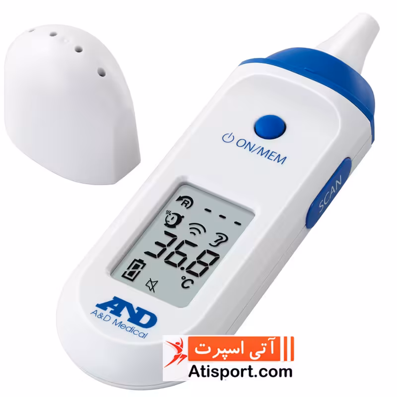 تب سنج دیجیتال داخل گوش لیزری AND UT801
