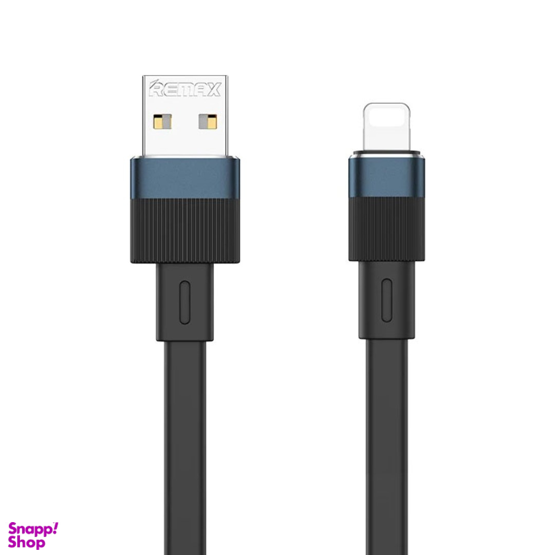 کابل فست شارژ USB به Lightning ریمکس سری Flushing مدل RC-C001 A-L