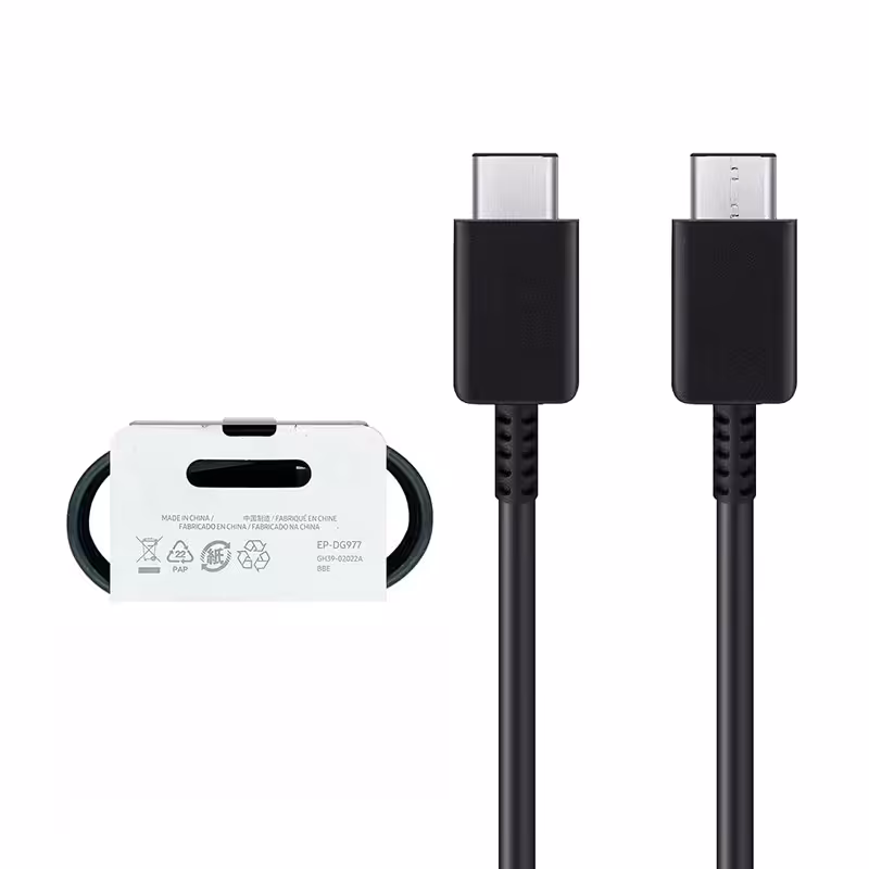 کابل فست شارژ تایپ سی به تایپ سی ( type-c to type-c)  سامسونگ