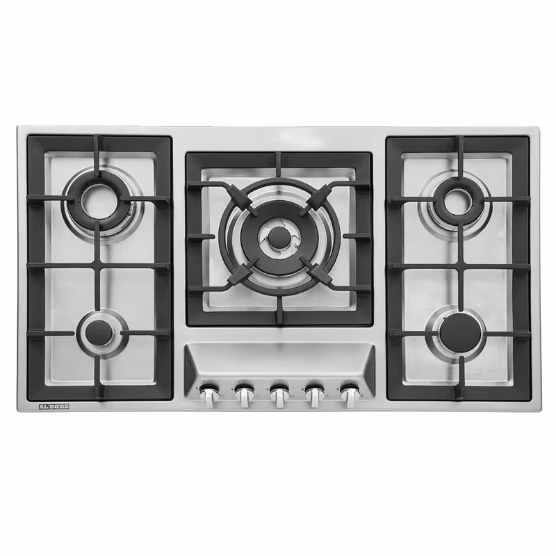 اجاق گاز صفحه ای استیل البرز مدل s-5910