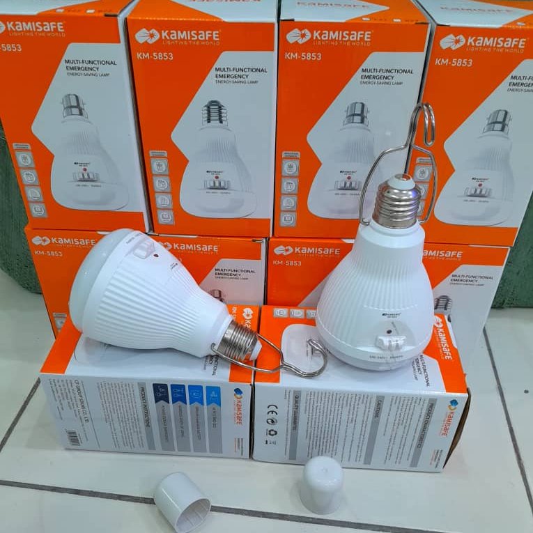 چراغ شارژ مسافرتی طرح لامپ