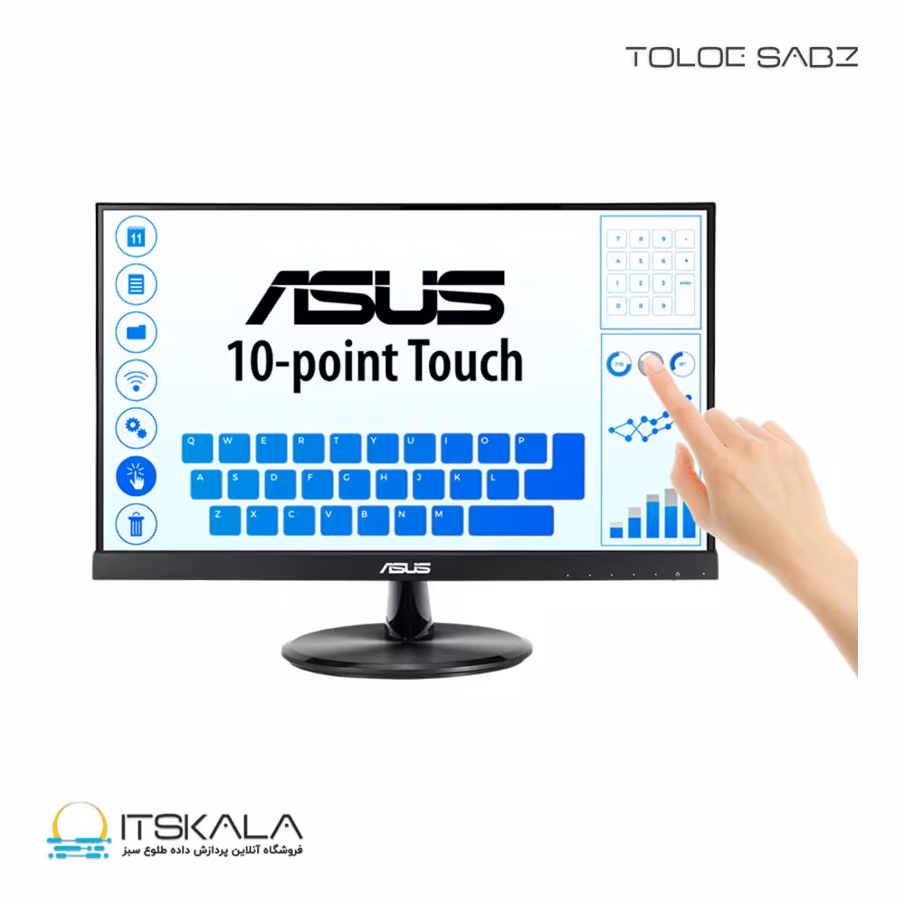 قیمت و خرید مانیتور ایسوس 22 اینچ VT229H touch | ITSKALA