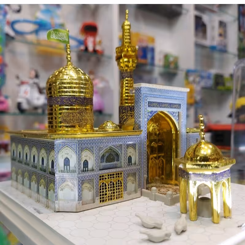 چراغ خواب و دکوری صحن وسرای مطهر امام رضا(ع)