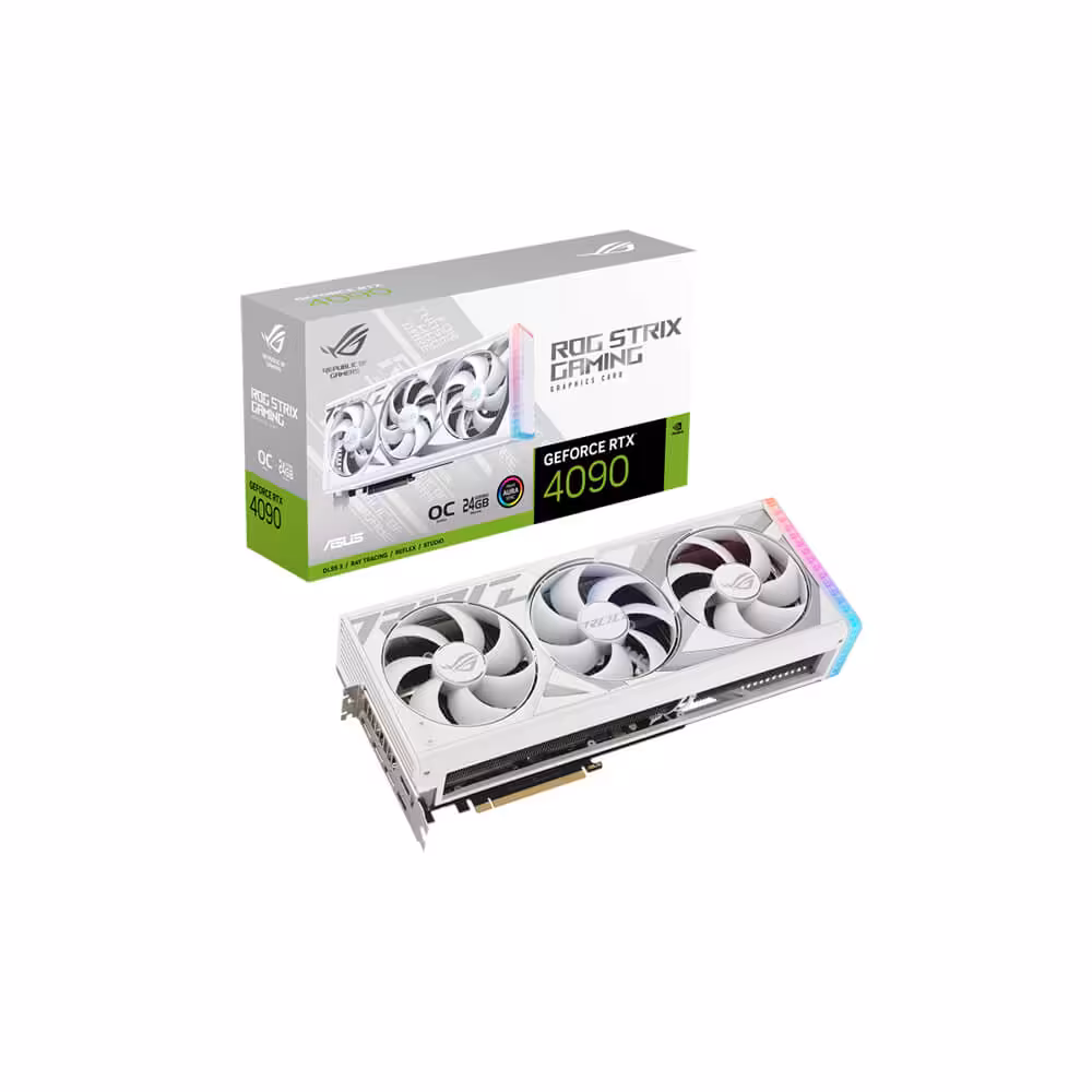 قیمت روز کارت گرافیک ROG Strix RTX 4090 White OC