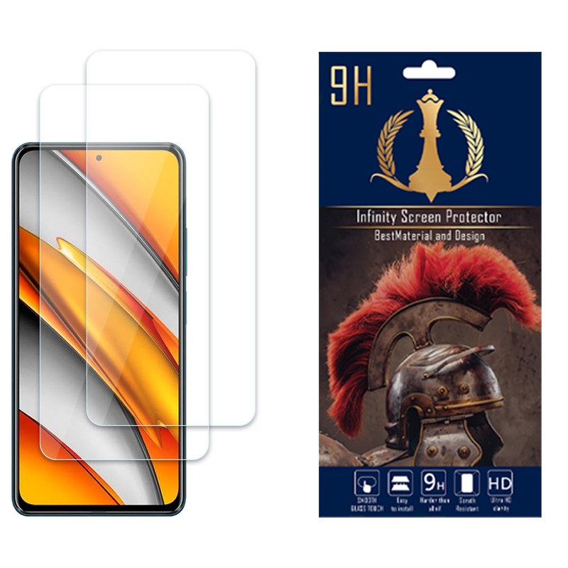 محافظ صفحه نمایش اینفینیتی مدل NANOمناسب برای شیائومی Poco F3 بسته دو عددی