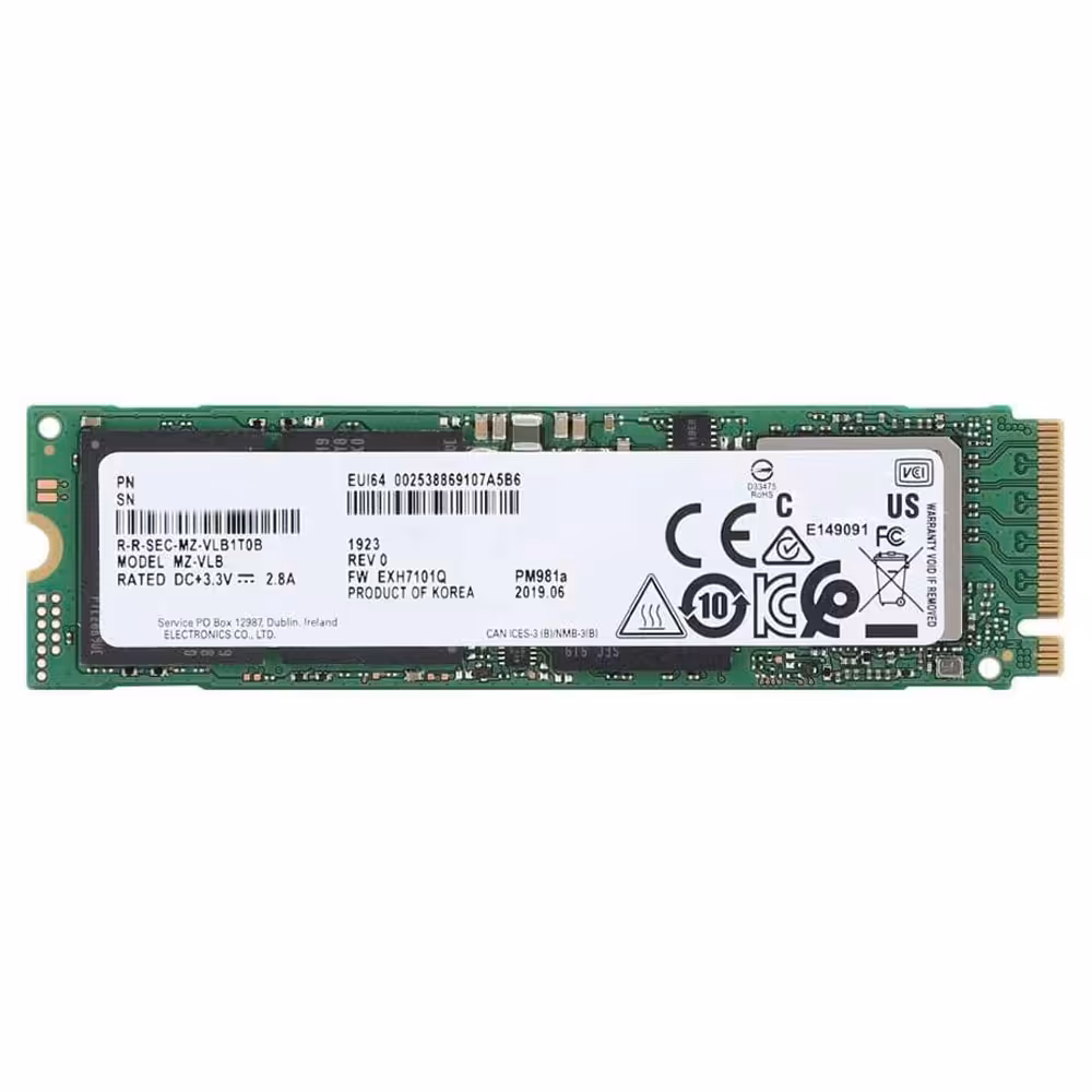 اس اس دی M.2 - Samsung مدل PM981A ظرفیت 1 ترابایت