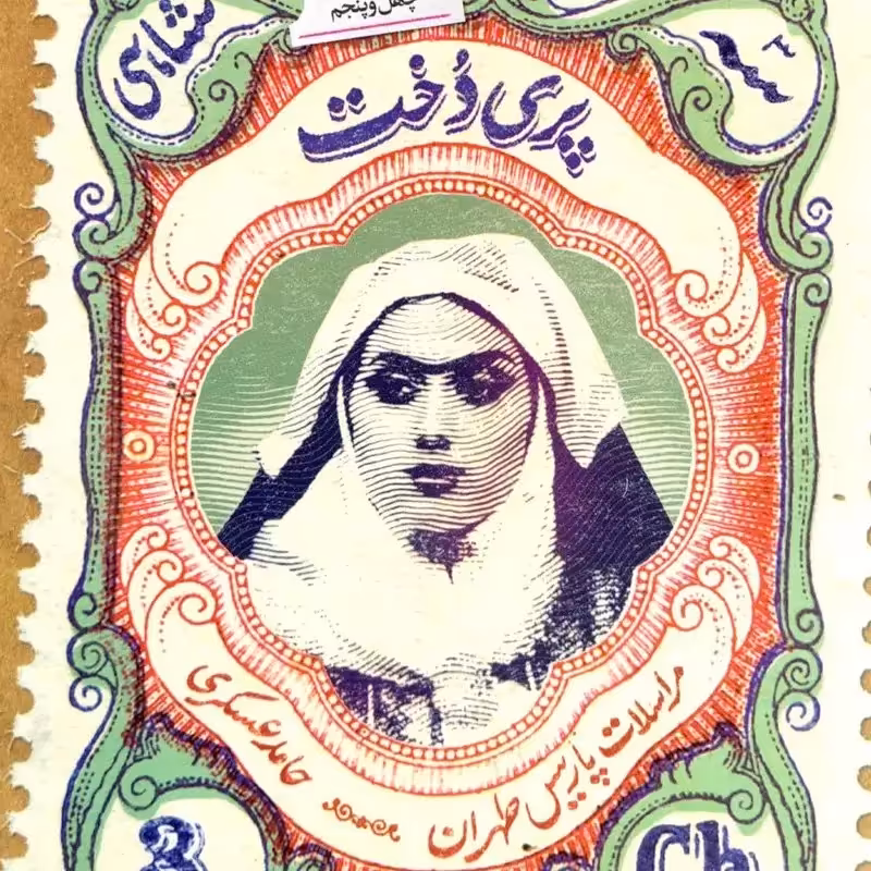 کتاب پری دخت - مراسلات پاریس طهران - نویسنده حامد عسکری