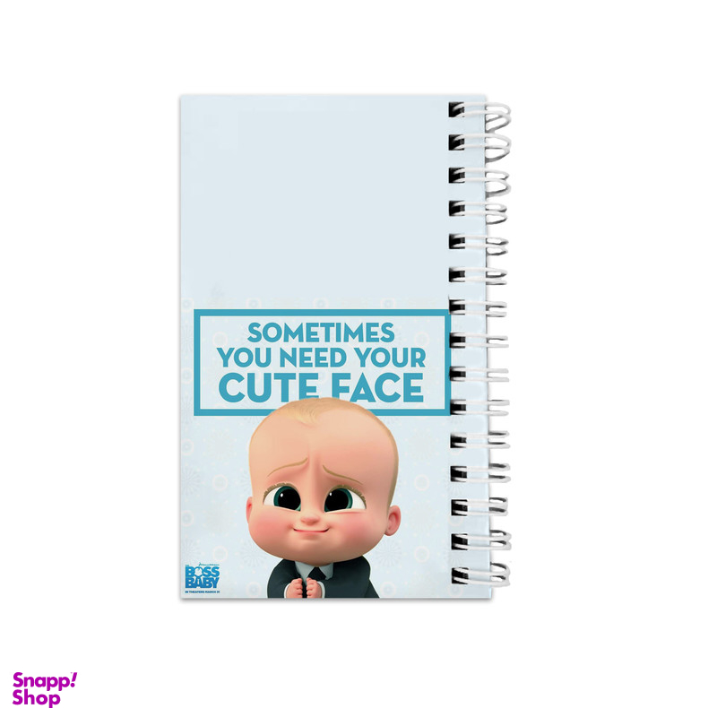 دفترچه یادداشت ۶۴ برگ مدل to do list طرح کارتون بچه رییس کد abc-07212
