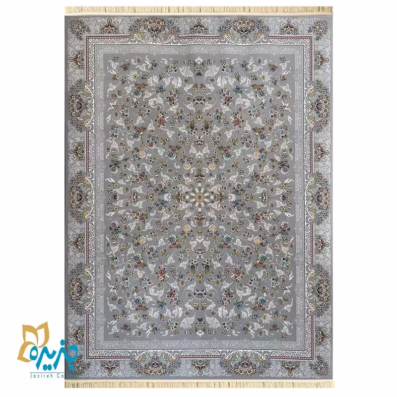 فرش ماشینی 700 شانه تراکم 2550 طرح افشان جانان فیلی - 6 متری