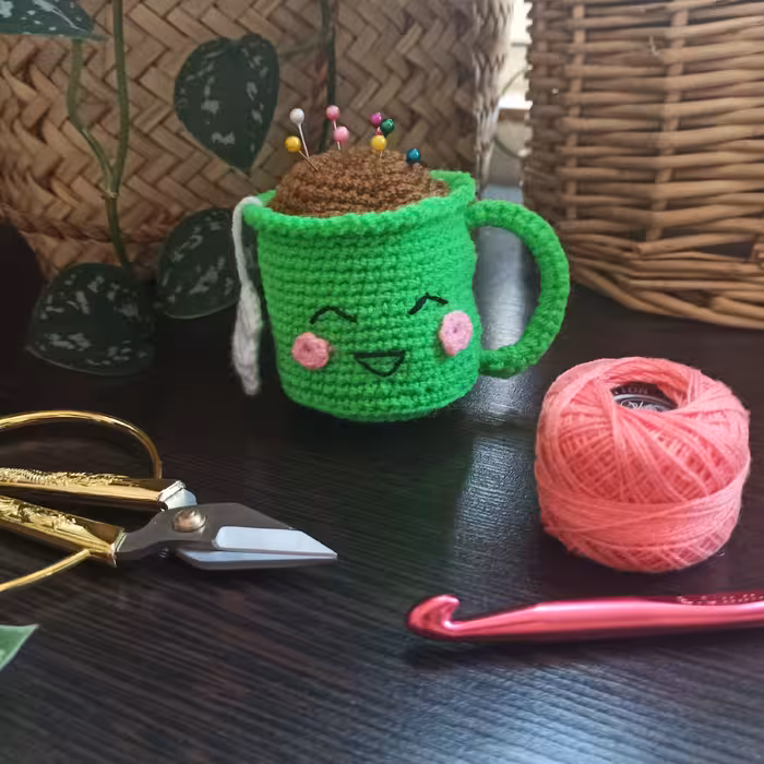 جاسوزنی طرح ماگ به همراه تی بگ