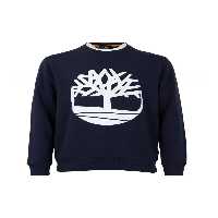 سویشرت چند رنگ مردانه آبی سرمه‌ای YC CORE TREE LOGO خدمه NE 101096678 Timberland