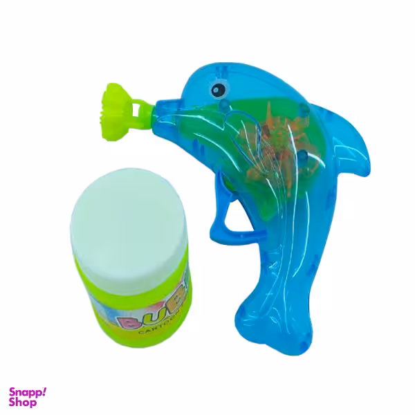 حباب ساز مدل دلفین کد A113 به همراه مایع حباب ساز