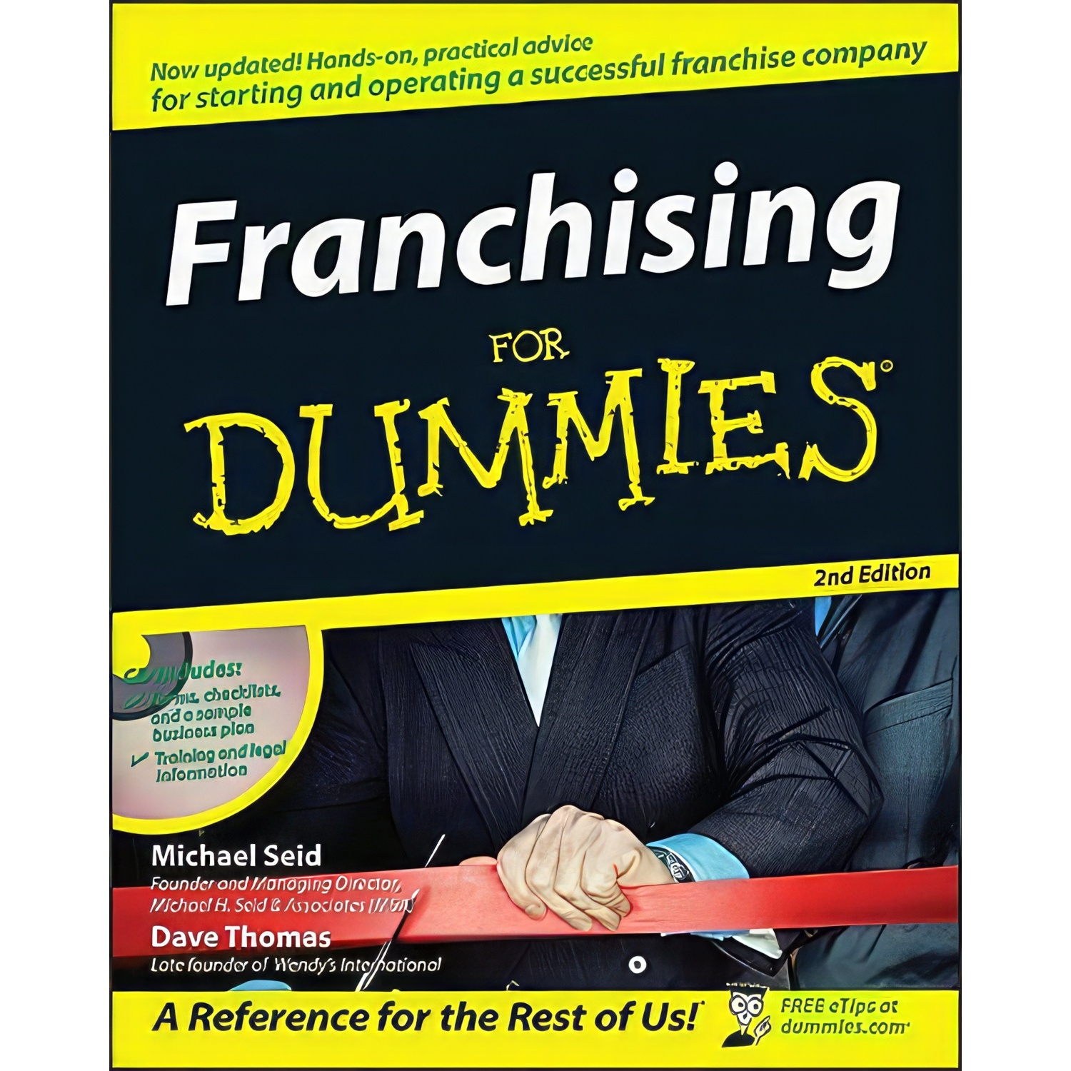 کتاب زبان اصلی Franchising For Dummies اثر Michael H Seid and Dave Thomas