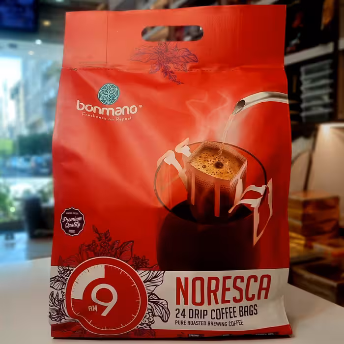 قهوه نورسکا 9 صبح بن مانو 24 عددی