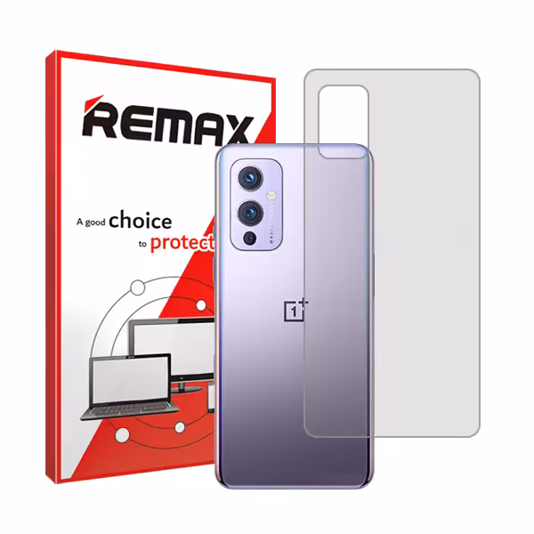 گلس پشت گوشی وان پلاس 9 مدل شفاف برند ریمکس کد S