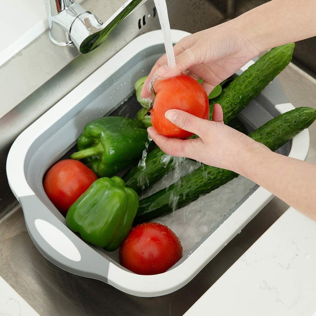 سبد چند کاره سیلیکونی تاشو باکیفیت