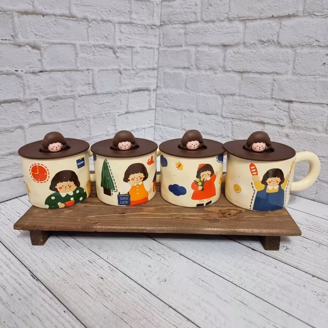 ماگ بزرگ با در سیلیکون 