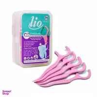 نخ دندان لیو (Lio) مدل کمانی بسته 40 عددی