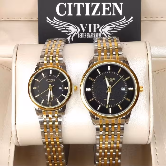 ست ساعت سیتیزن CITIZEN رنگ ثابت کیفیت عالی