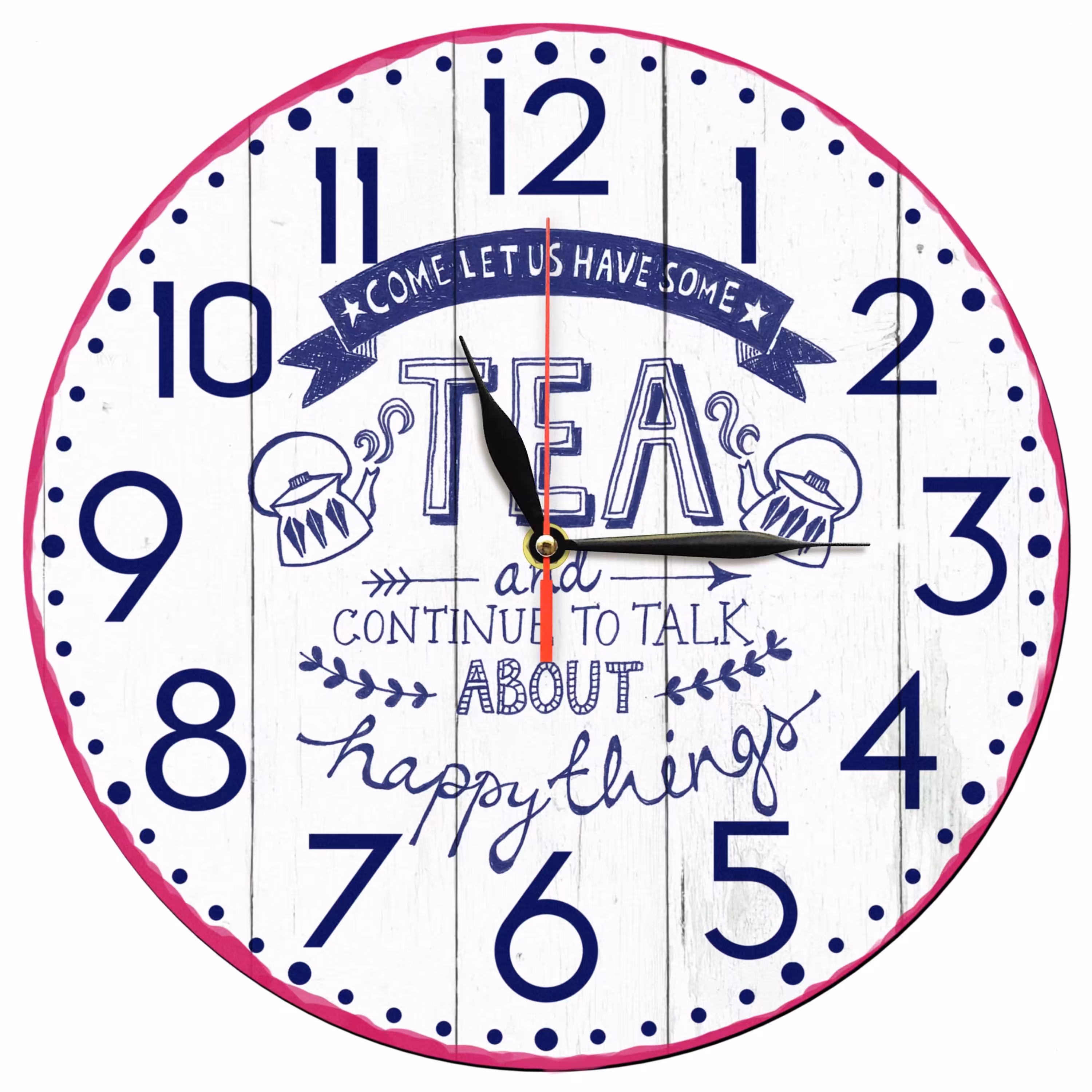 ساعت دیواری گرد مدل 1107 شکل دایره ای سایز 30