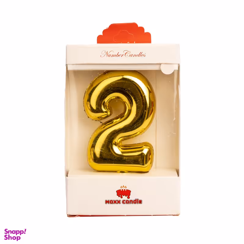 شمع تولد مدل عدد 2 کد Ca82T
