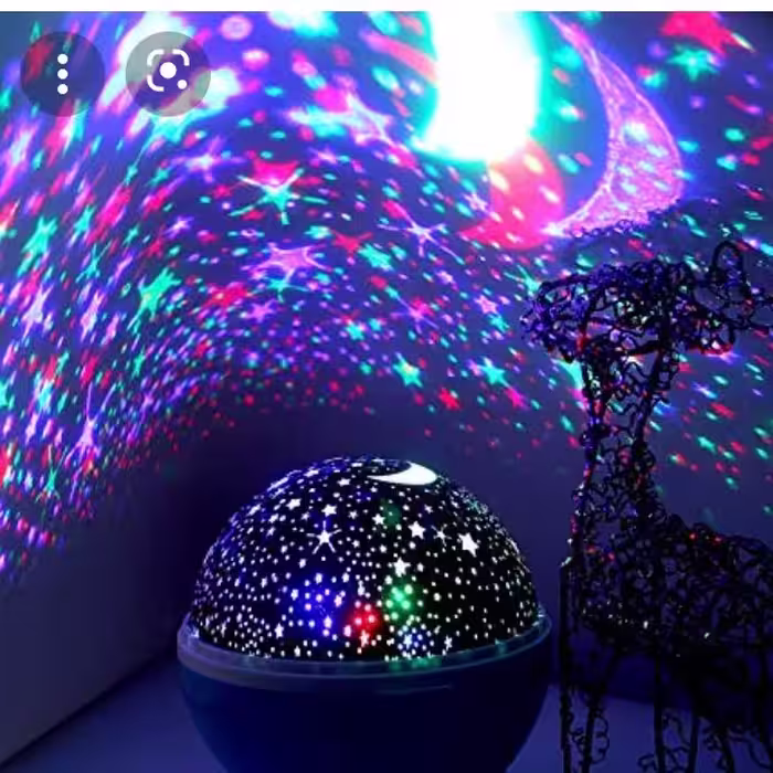 لامپ و شب خواب استار یک عددی با ارسال رایگان
