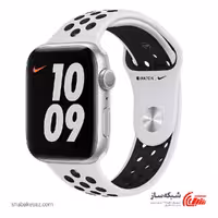 قیمت اپل واچ سری 6 نایکی آلومینیوم با بند اسپرت سیلیکونی - شبکه ساز