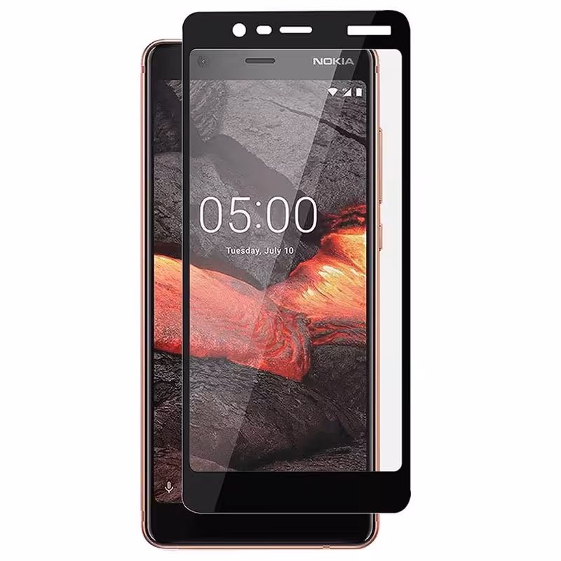 گلس نانو برای نوکیا Nokia 5.1 فول کاور و تمام چسب