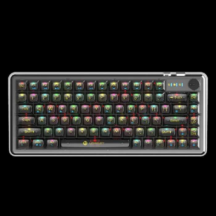 خرید کیبورد گیمینگ لاجیکی Logikey K450BB Black | فروشگاه گیمینگ تکاف