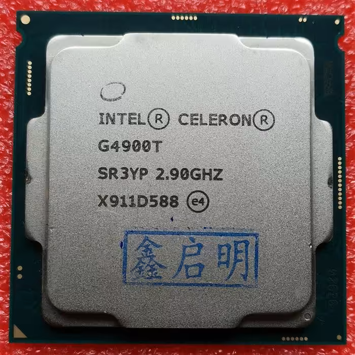سی پی یو اینتل بدون باکس Celeron G4900T CPU