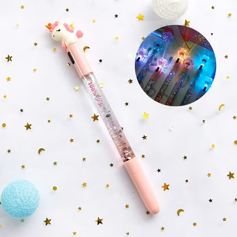 روان نویس آکواریومی چراغ دار یونیکورن