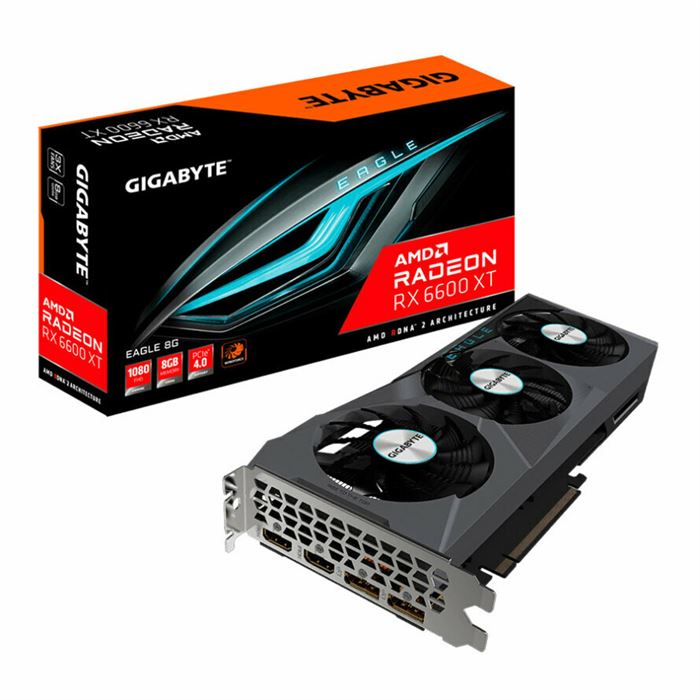 کارت گرافیک گیگابایت Radeon RX 6600 XT EAGLE 8G