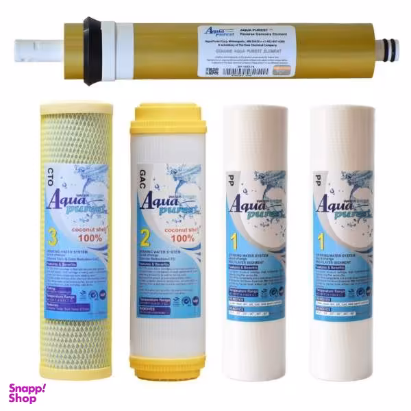 فیلتر دستگاه تصفیه آب آکوا پیورست مدل GOLDEN- PRO TW05 بسته 5 عددی