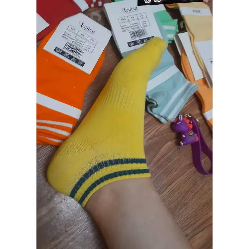 جوراب دخترانه  جوراب خارجی اسپورت برند