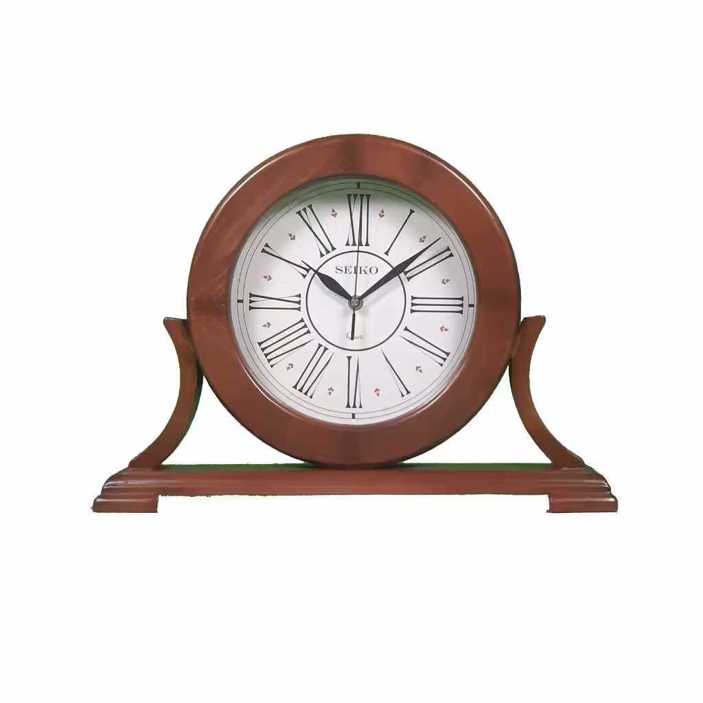 ساعت شومینه ای کنسولی گرد کد104029