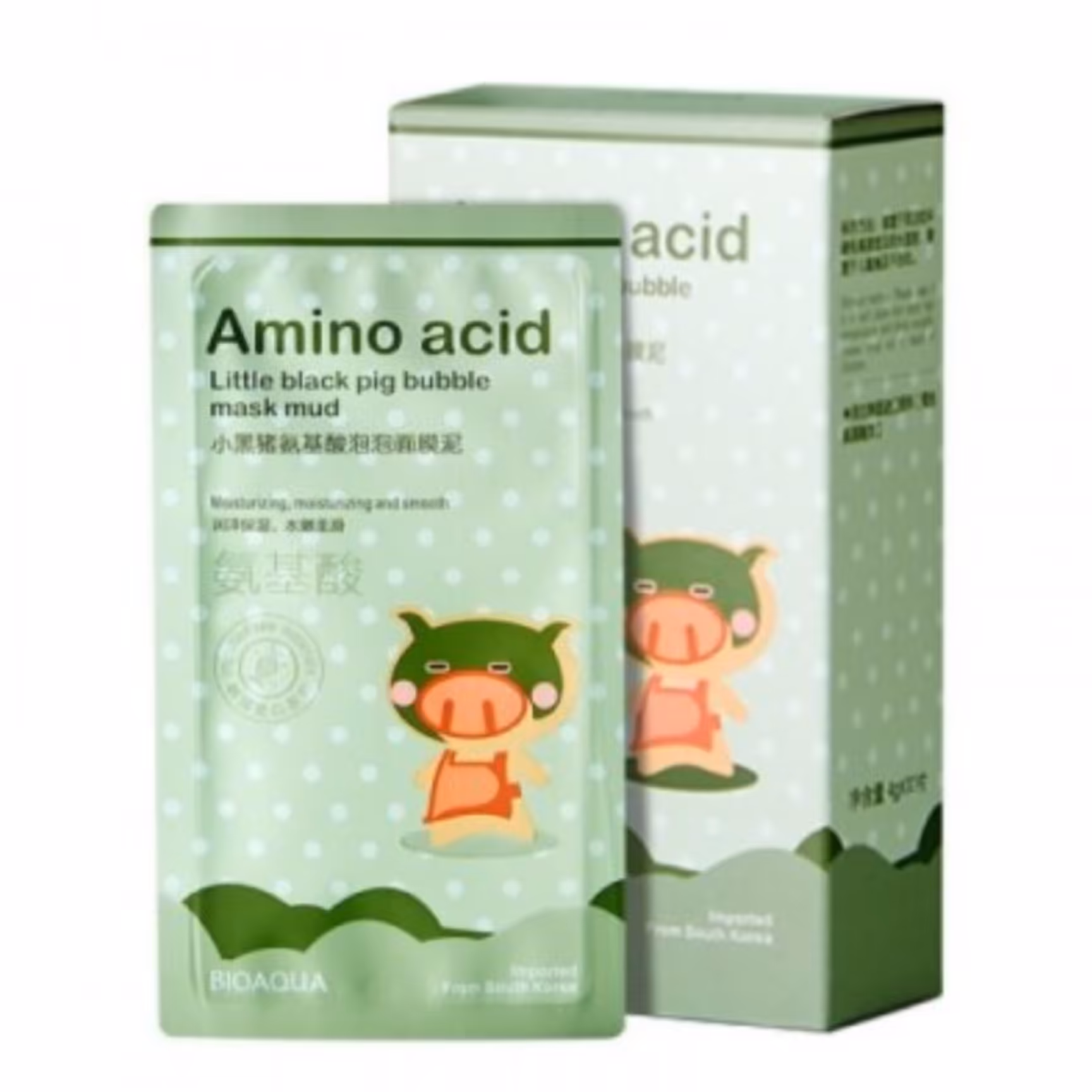 ماسک ساشه ای حبابی بیوآکوا BIOACQUA کوچک کننده منافذ 