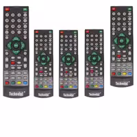 ریموت کنترل گیرنده دیجیتال تکنوتل دکمه سبز technotel بسته پنج عددی فروش عمده الکتوبکا کد 931