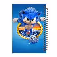 دفتر نقاشی مشایخ طرح سونیک کد 40006