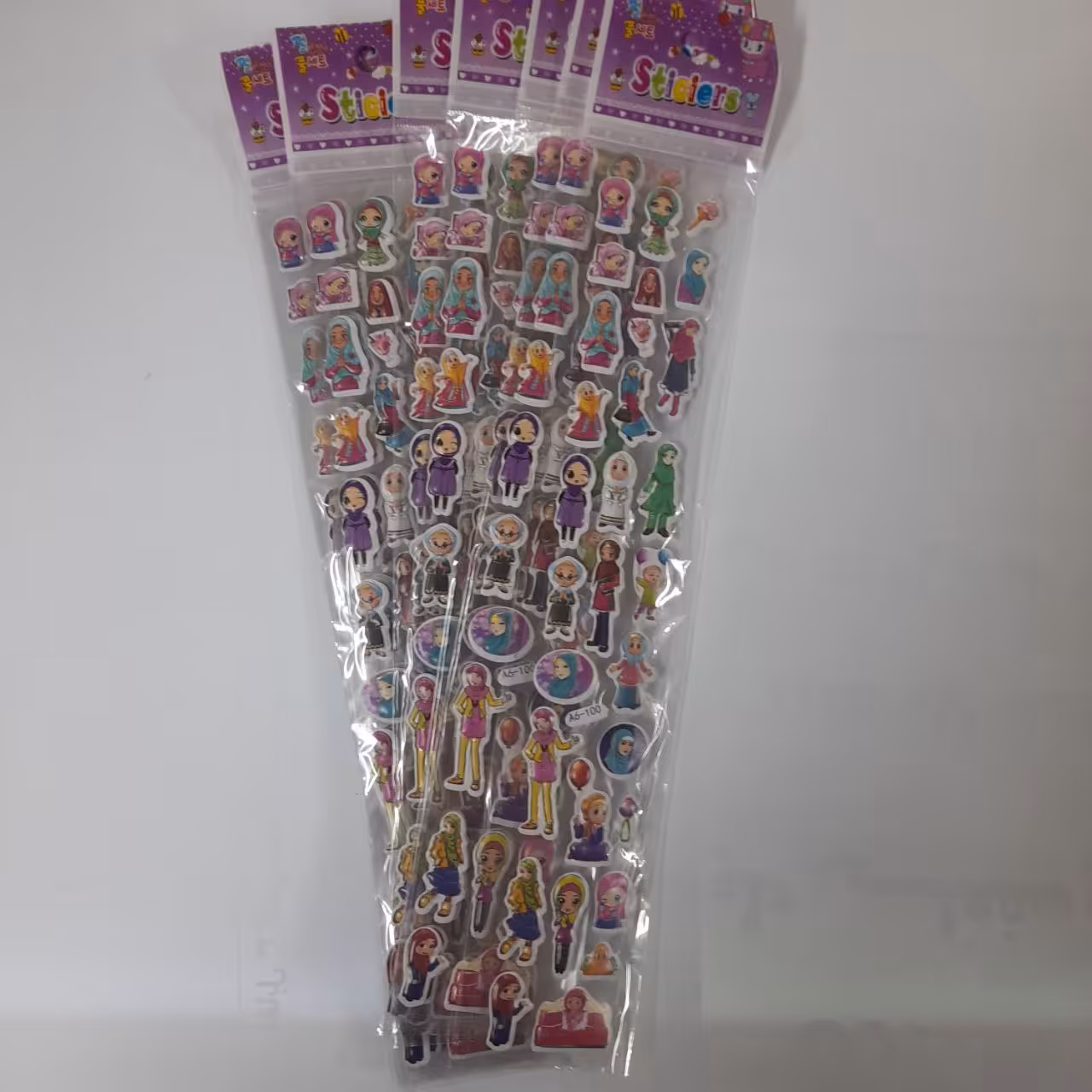 استیکر  فانتزی برجسته - طرح 12